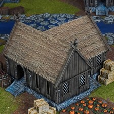 Horse Lords Merchant House 28mm LOTR  Dungeons & Dragons Tabletop Terrain picture