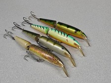 (4) Discontinued Rapala JOINTED J-13 Jerkbaits...Good Colors picture