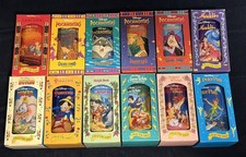 1994 Walt Disney Collector Series Cups Glasses Burger King Set of 12 In Box picture