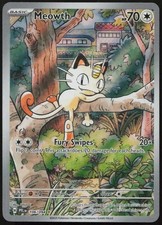Meowth Holofoil NM Illustration Rare [PFL - 106/094] picture