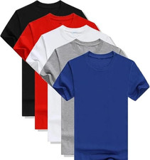 T shirt for men round neck huththo 5pcs set picture