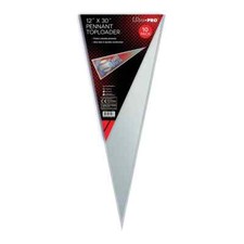 ULTRA PRO TOPLOADER - 12 X 30 PENNANT (10-Count) Top Loader NEW picture