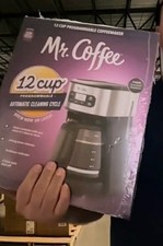 NEW mr coffee 12 cup programmable, automatic cleaning cycle P picture