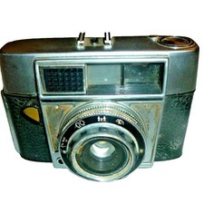Vtg Agfa Optima I 35mm Film Camera Color-Agnar 45mm f/2.8 Prontor-Lux Germany picture