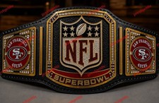 Custom 2026 San Francisco 49ers championship belt Adult Size 2MM Brass picture