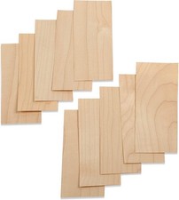 StewMac Acoustic Guitar Neck Shims, Maple - Set of 10 picture