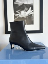 STAUD Women's Black Wally Ankle Booties Shoes Size EU:38.5; US:8.5.  picture