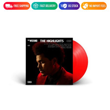 The Weeknd - The Highlights 2-LP Red Sparkle Vinyl Record picture