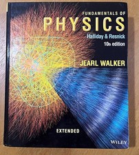 Fundamentals Of Physics Extended 10th Edition Halliday Resnick Walker Textbook picture