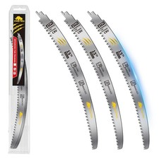 15 Inch 6TPI Reciprocating Saw Blade Japanese Teeth Wood Pruning Arc Edge 3 Pack picture