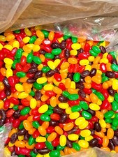 Jumbo XL Fruit Jelly Beans Candy Bulk 1LB 2LB 3LB 5LB Assorted Fruit Flavor picture