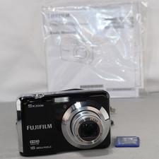 Fujifilm FinePix A Series AX560 16MP Digital Camera - Black *TESTED* W AA + SD picture