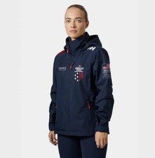 Women's American Magic Crew Hooded Sailing Jacket 2.0 Large SALE picture