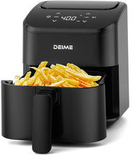 Freidora de Aire Digital 3QT Compacta con Recalentar, Hornear y Cesta Fácil Limp picture