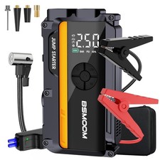 Jump Starter with Air Compressor 7000A Peak with 150PSI Tire Inflator Power Bank picture