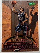 1999 Fleer Skybox International Scottie Pippen Masters of the Hardwood #13 of 15 picture