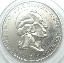 1964 Washington State 75 year Diamond Jubilee statehood medal  picture