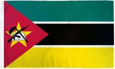 MOZAMBIQUE 3X5' FLAG NEW 3'X5' 3 X 5 FEET 36X60