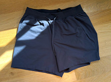 Lululemon Men's Athletic Shorts M Black Drawstring Pockets Gym & Training picture