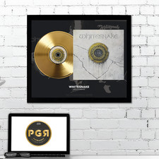 Whitesnake 1987 Gold Record Wall Art Framed Vinyl Rock Album Decor picture
