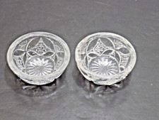 PAIR WESTMORELAND ELITE PILLOW & SUNBURST CLEAR EAPG 2-1/8