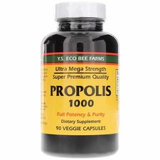 Propolis-Raw Unprocessed 1000mg Y.S. Organic Bee Farms 90 Caps picture