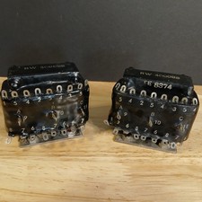 Pair 1940's Transformer Engineers WE TE 8374 RW 400038 Input Transformers NOS picture