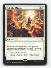 Fell the Mighty 65 - R MKC - Magic: The Gathering NM picture