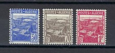 Algeria 1941 Sc# 132-34 set View of Algiers French colony MNH picture