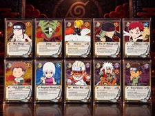Bandai Naruto CCG 2006 FOIL CHIBI SET of 10 NM (GRADE WORTHY PSA) picture