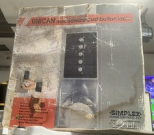 NOS  Dormakaba Unican/Ilco Kaba Simplex 1021 1000 Pushbutton Lock picture