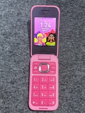 Unlocked HMD Barbie PINK Phone 4GB 512MB 1-SIM KaiOS Nokia 2780 Flip Phone picture