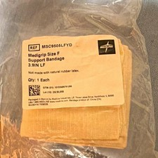 Medline Medigrip Size F 3.9in Elastic Bandage Beige Latex-Free MSC9505LFYD New  picture