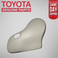 01 - 04 TOYOTA SEQUOIA FRONT DRIVER LEFT OUTSIDE SEAT TRIM PANEL GRAY OEM NEW picture