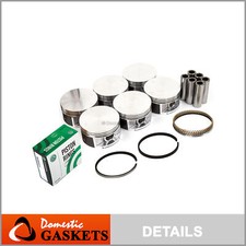 Pistons and Rings fit 98-11 Chrysler Dodge Caravan Jeep Plymouth VW 3.8L OHV 12v picture