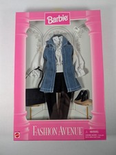 1995 Barbie Fashion Avenue Denim Outfit 14365-1913 NIB Vintage Mattel picture