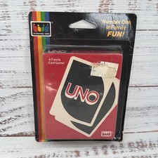 Vintage 1985 UNO Card Game International Games NEW Sealed picture