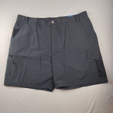 Reel Legends Tarpon Performance Shorts Mens XXL Black 7.5