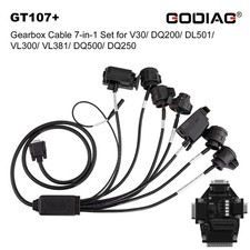 GODIAG Gearbox Cable 7-in-1 Set for V30/DQ500/DL501/VL300/VL381/DQ500/DQ250 picture