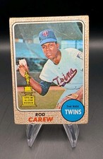 1968 Topps Rod Carew #80 All Star Rookie RC Minnesota Twins HOF  picture