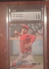 2018 Topps Update Series - Shohei Ohtani #US1 Pitching, Red Jersey (RC) picture