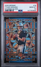 1/10 Odds For PSA 10 Tyler Shough Stained Glass picture