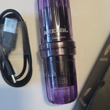 NEEBOL Wireless Tattoo Gun Pen Machine, Purple, USB Cable Included picture
