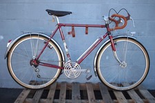 1970s Peugeot PX50L 57cm 650b Stainless Steel 10 Speed Randonneur Touring Bike picture