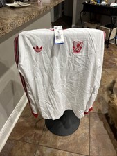 Authentic Liverpool FC Adidas Originals Long Sleeve T-Shirt size L picture