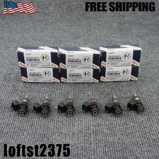 6PCS GENUINE Bosch 0280158040 EV14 980cc/min High Resistance Fuel Injectors  picture