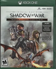 Middle-Earth: Shadow of War Definitive Edition Xbox One (Brand New Factory Seale picture