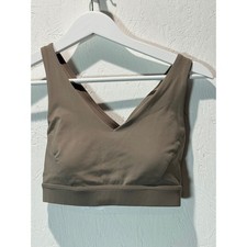 Lululemon Envital Bra B/C Cup Warm Ash Gray LW2EVVS Size 4 New picture