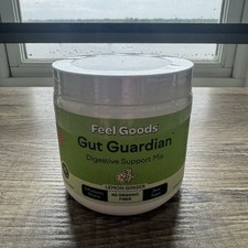 Feel Goods Gut Guardian Prebiotic Digestive Powder Lemon Ginger 30 Servings New picture