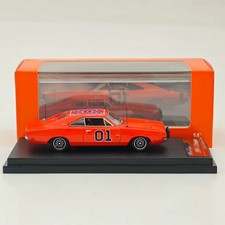 Mini Forge 1:64 1969 ChargrRT style General Lee Red Diecast Model Car Collection picture